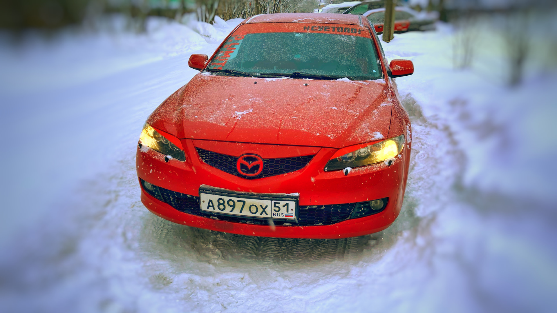 Решетка радиатора 2.0ver. — Mazda 6 (1G) GG, 2,3 л, 2006 года | своими ...