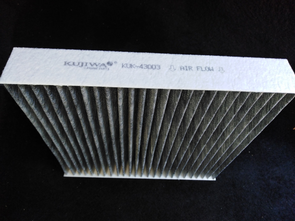 KUK43003 Фильтр салона угольный KUJIWA 272773016R RENAULT KUJIWA ...