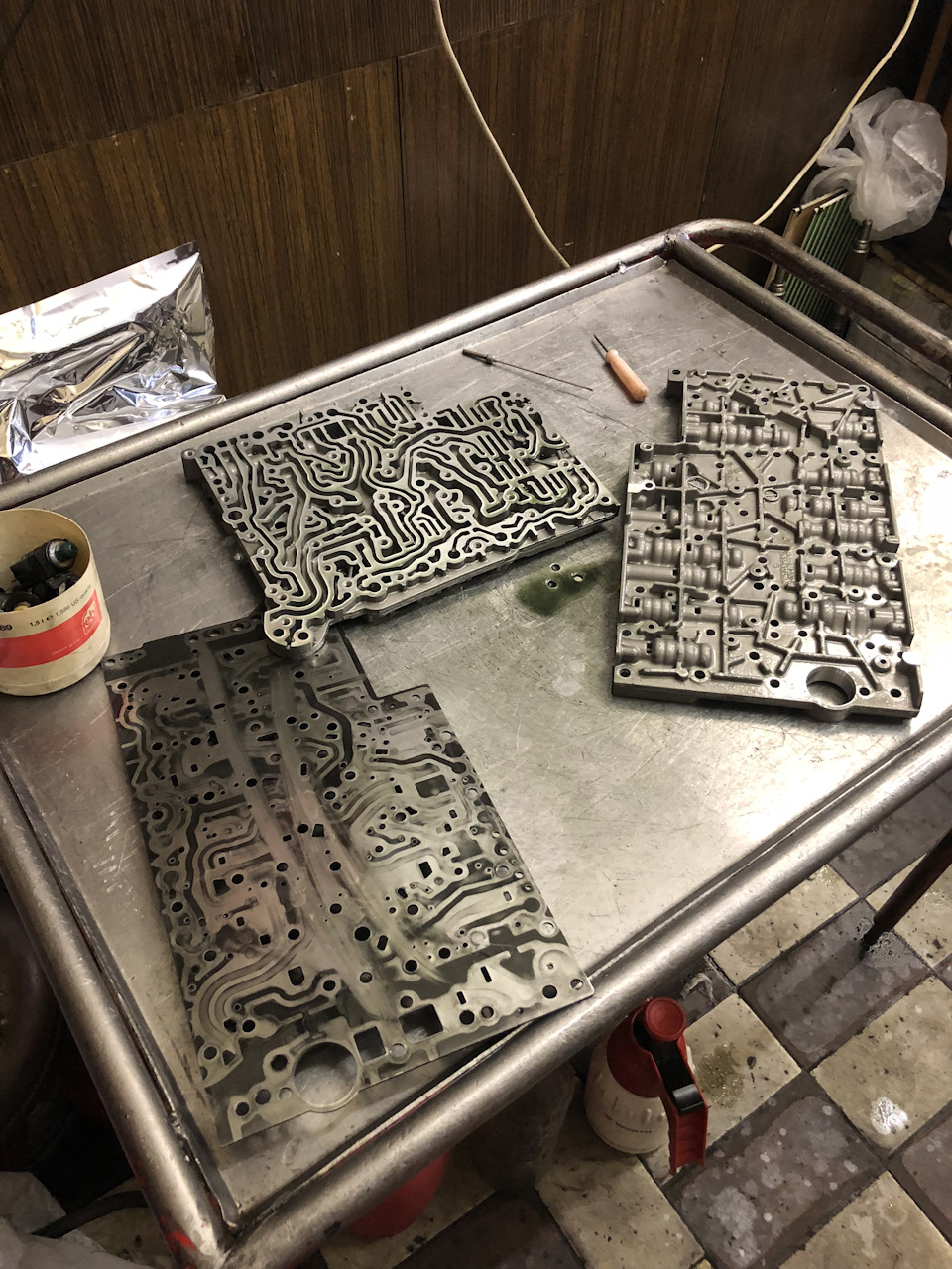 Чистка гидроблока. — Mercedes-Benz GLK-Class (X204), 2,2 л, 2011 года ...