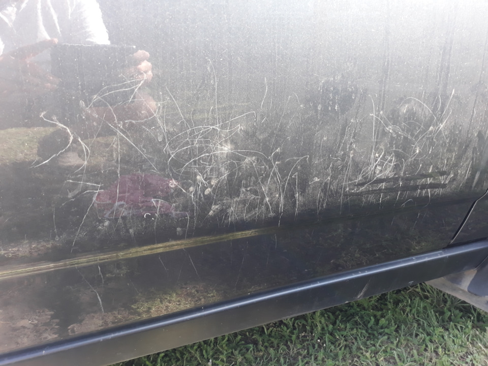 Полировка мелких царапин своими руками — Lada Приора хэтчбек, 1,6 л ...