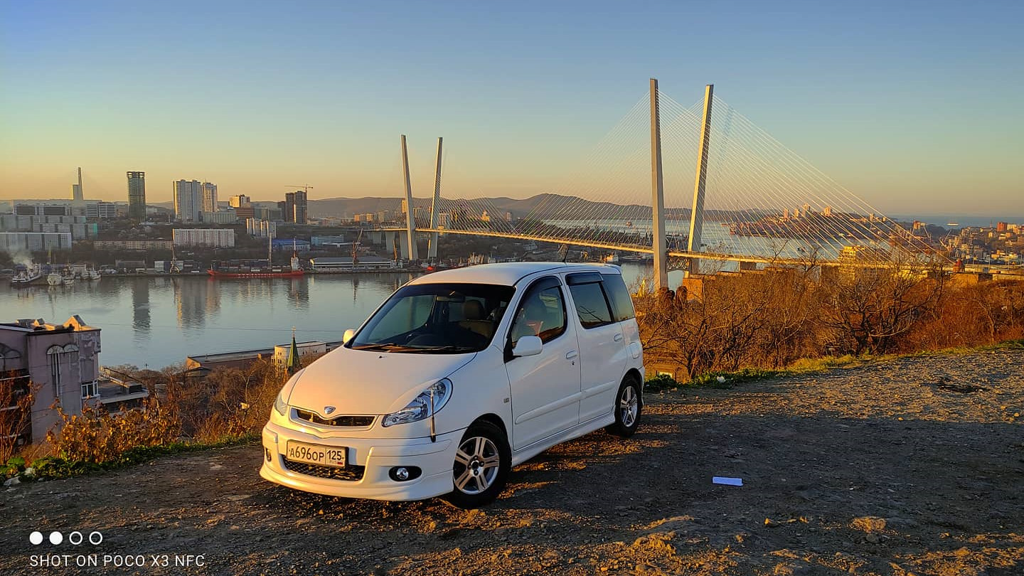 Toyota Funcargo 1.3 бензиновый 2003 | Black and White на DRIVE2