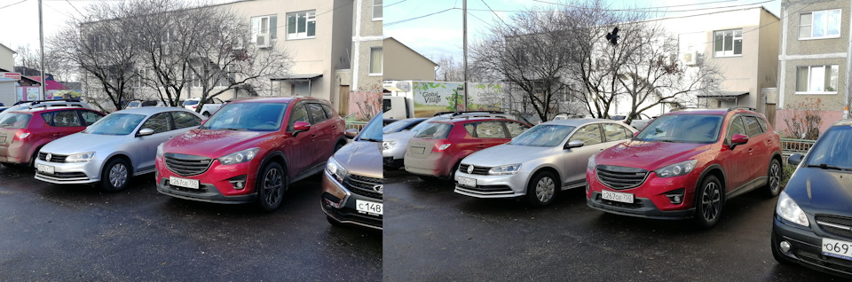 сравнение — Mazda CX-5 (1G)