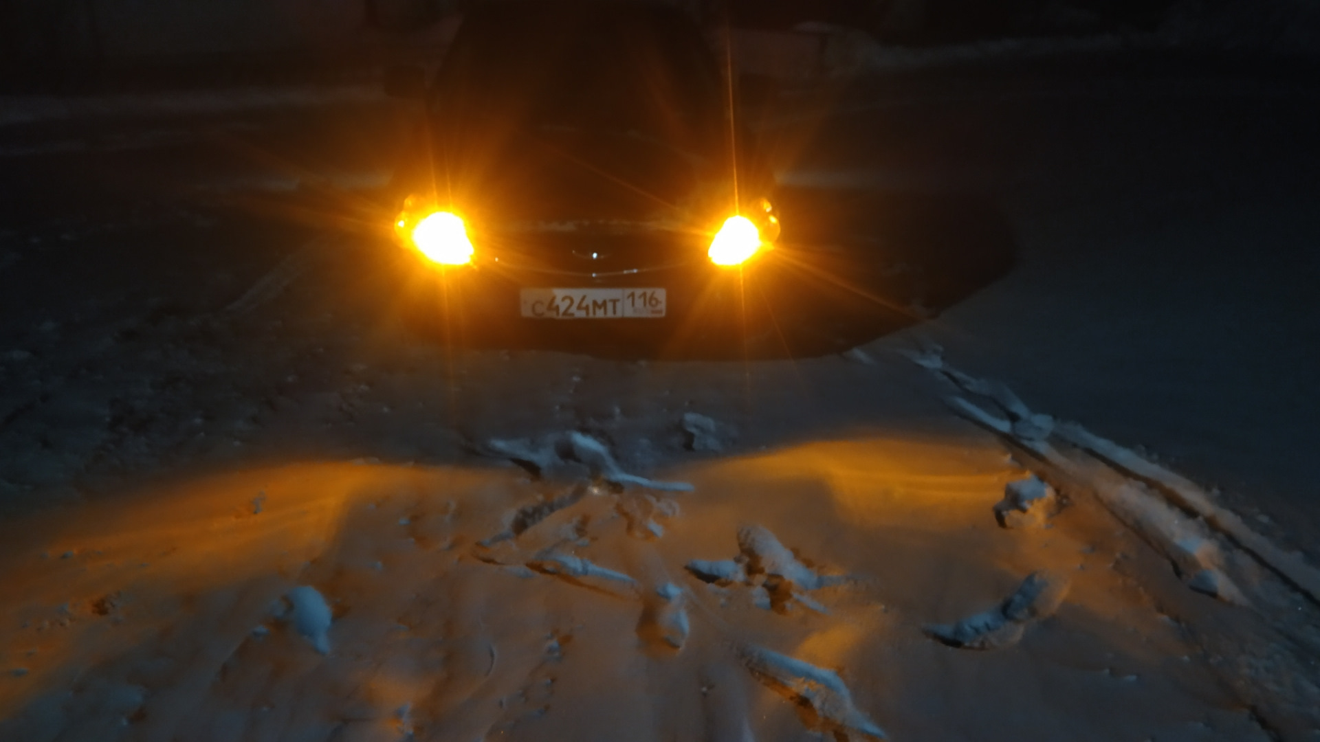 Оранжевые габариты — Lada Приора хэтчбек, 1,6 л, 2013 года | просто так ...