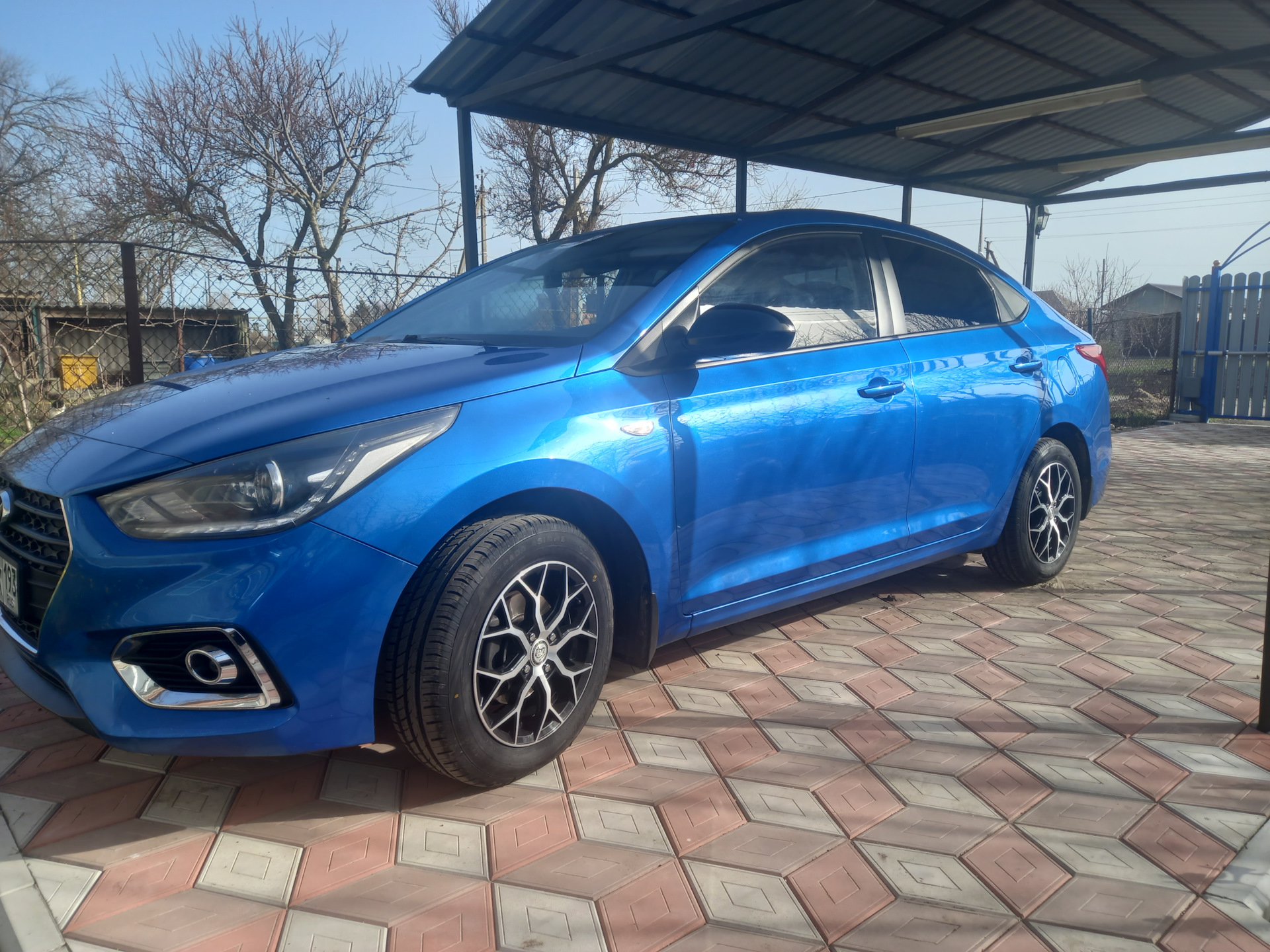 Замена шин и не приятный сюрприз — Hyundai Solaris (2G), 1,6 л, 2018 ...