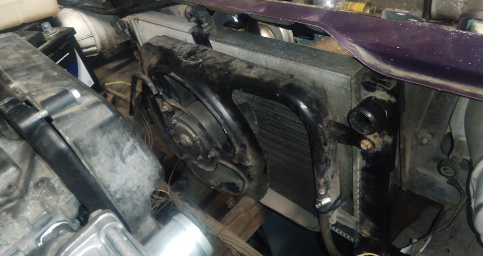 Как правильно перевернуть радиатор 2108 от Узам под жигомотор — ИЖ 2126 ...