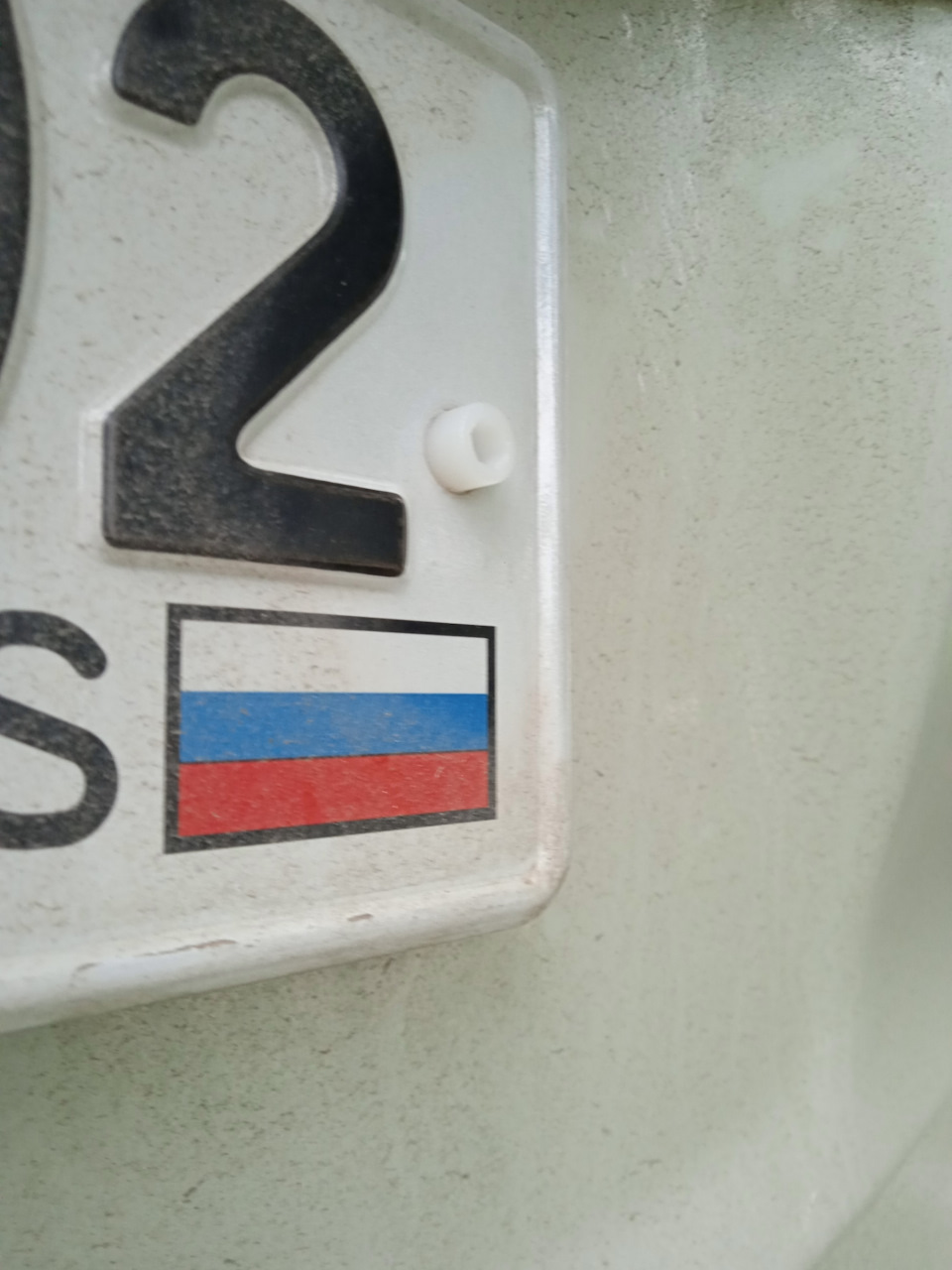Нейлоновые болты для крепления гос номера — Subaru Forester (SH), 2,5 л ...