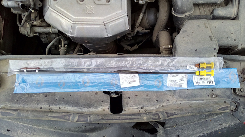 Щуп уровня масла ДВС EP6 — Citroen C4 (2G), 1,6 л, 2011 года ...