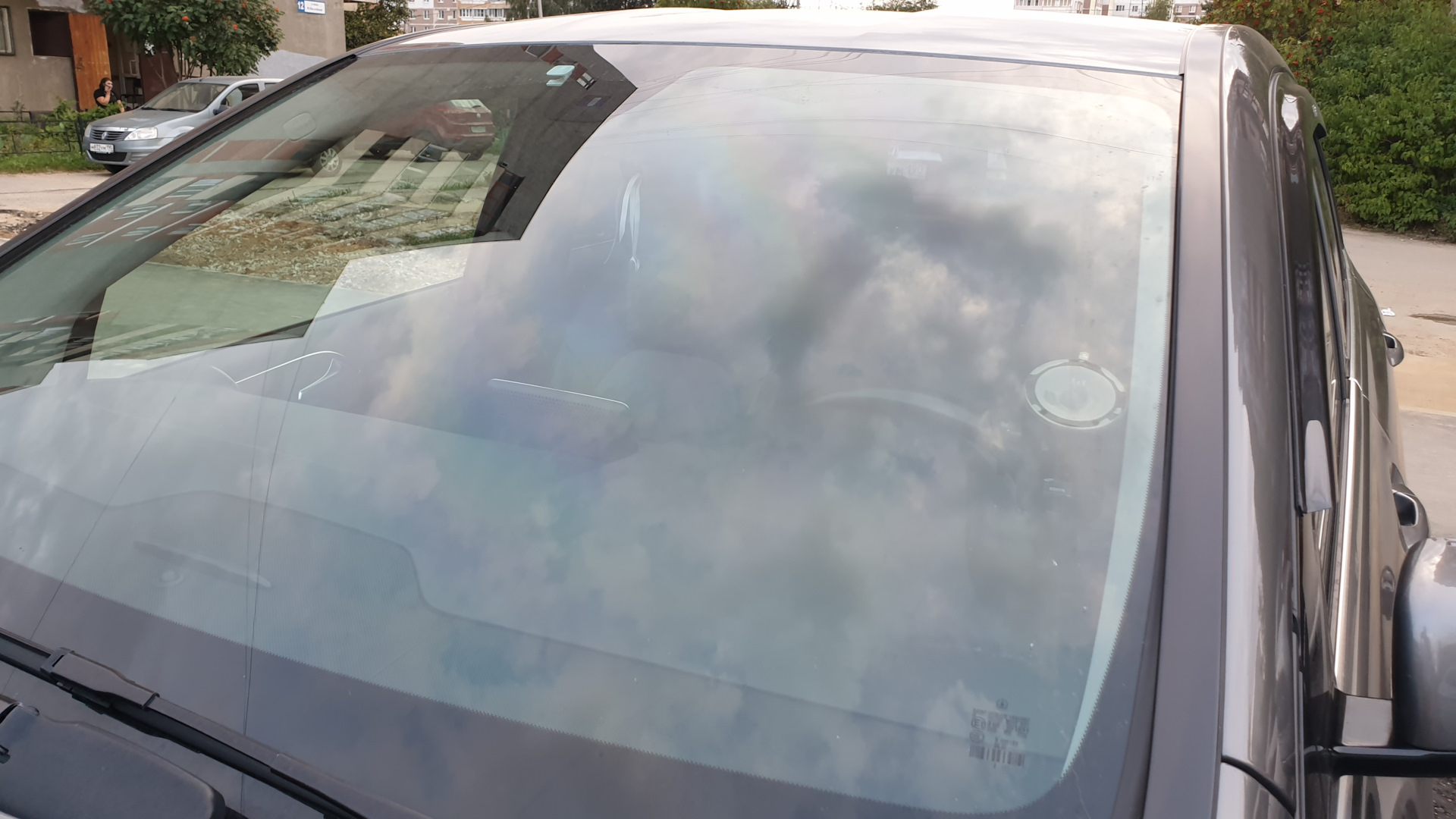Атермалка на лобовое стекло — Mercedes-Benz B-class (W246), 1,6 л ...