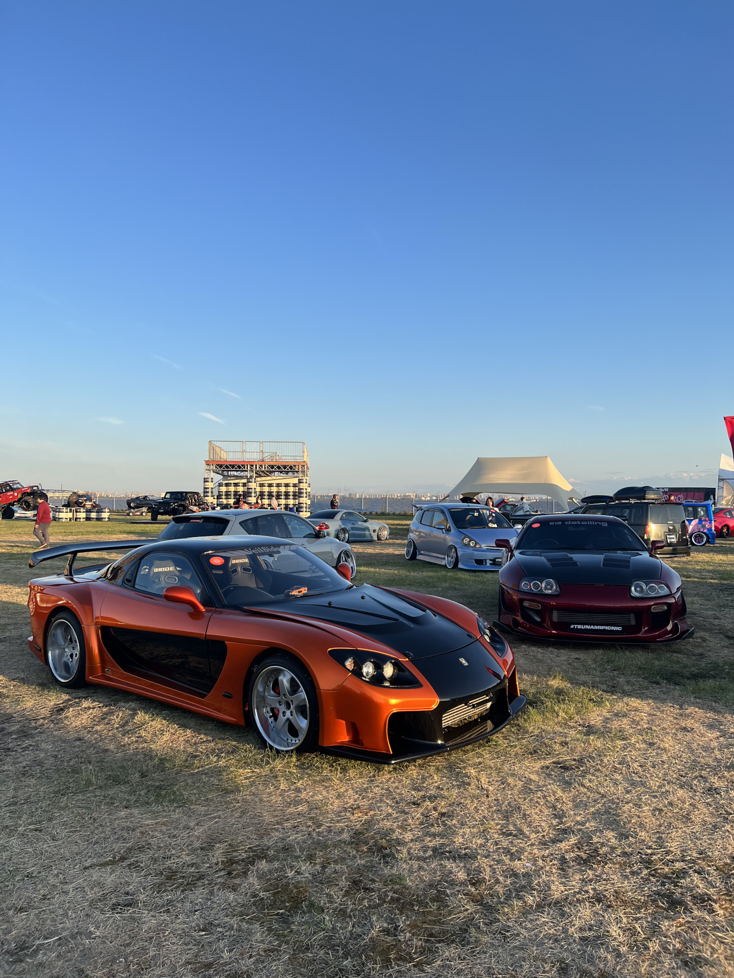 Tsunami picnic 2023 — Toyota Supra (80), 3 л, 2000 года | встреча | DRIVE2