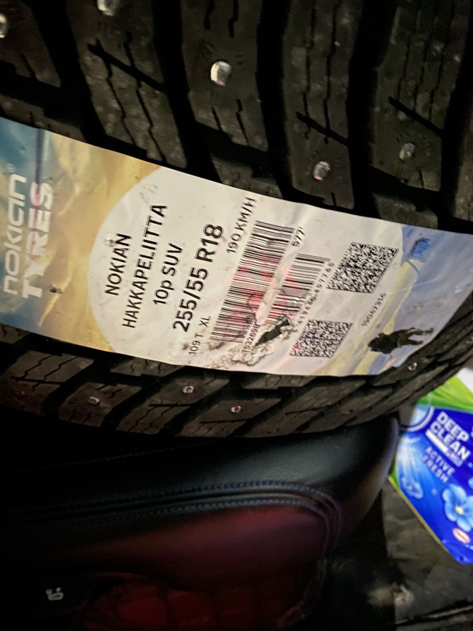 зимняя резина хака 10p — Volkswagen Touareg (2G), 3 л, 2010 года | шины ...