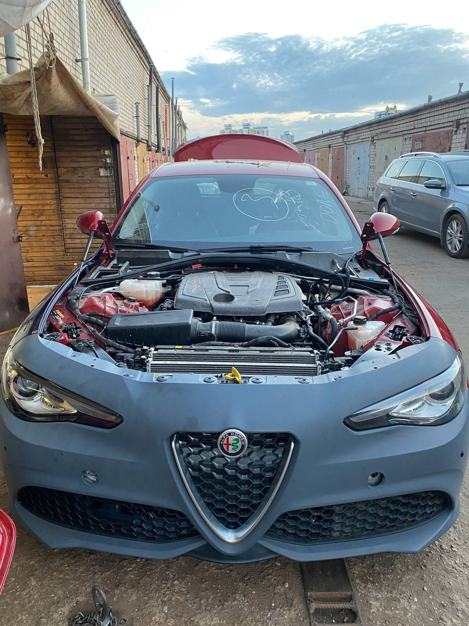 Альфист должен страдать. Ч. 2 Ремонт — Alfa Romeo Giulia (952), 2 л, 2018  года | кузовной ремонт | DRIVE2