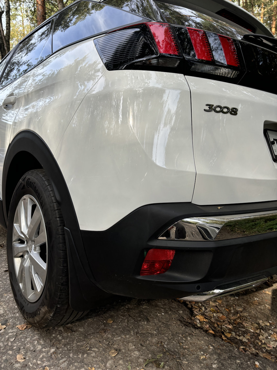 Брызговики — Peugeot 3008 (2G), 1,2 л, 2020 года | стайлинг | DRIVE2