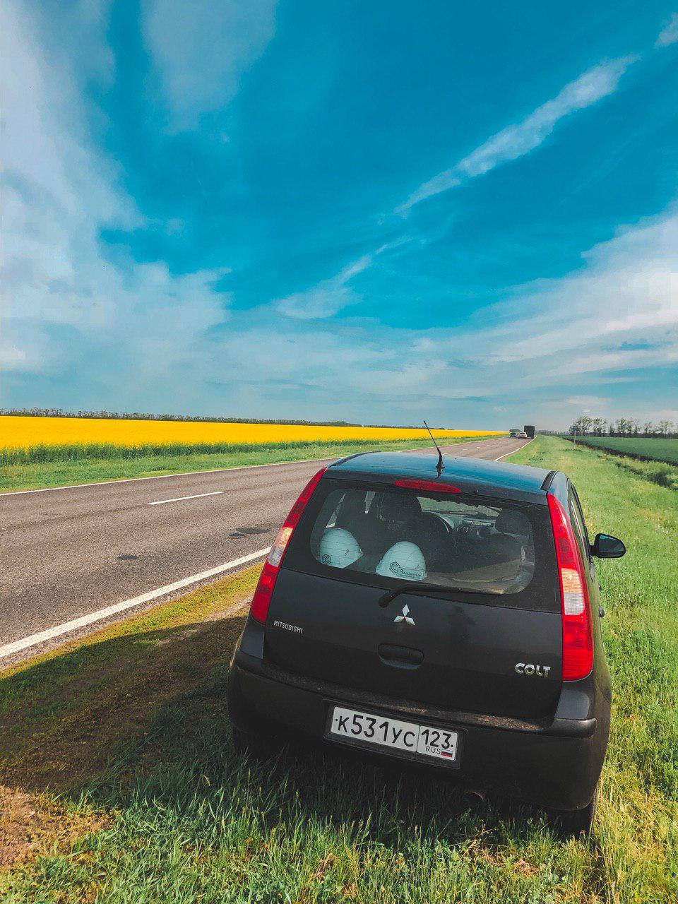 Едем в Крым и Ставропольский край! 2000км за неделю! — Mitsubishi Colt VI,  1,3 л, 2006 года | путешествие | DRIVE2