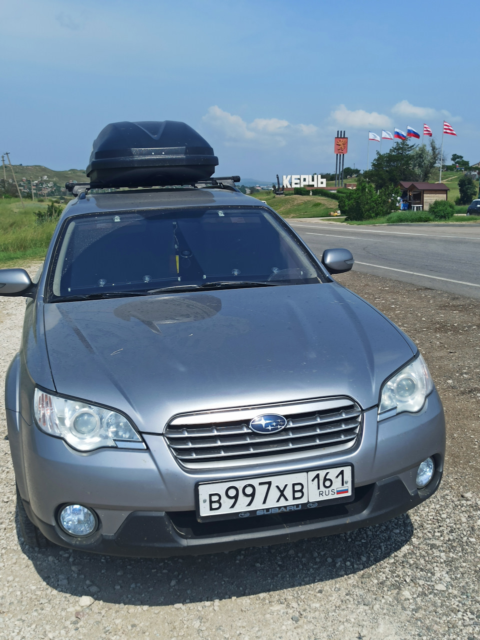 Иранская тонировка — Subaru Outback (BP), 2,5 л, 2007 года | аксессуары |  DRIVE2