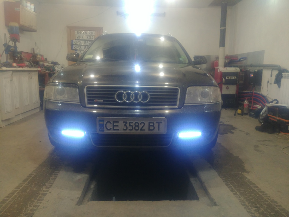 Самодельный контроллер ДХО. — Audi A6 Avant (C5), 2,5 л, 2003 года ...
