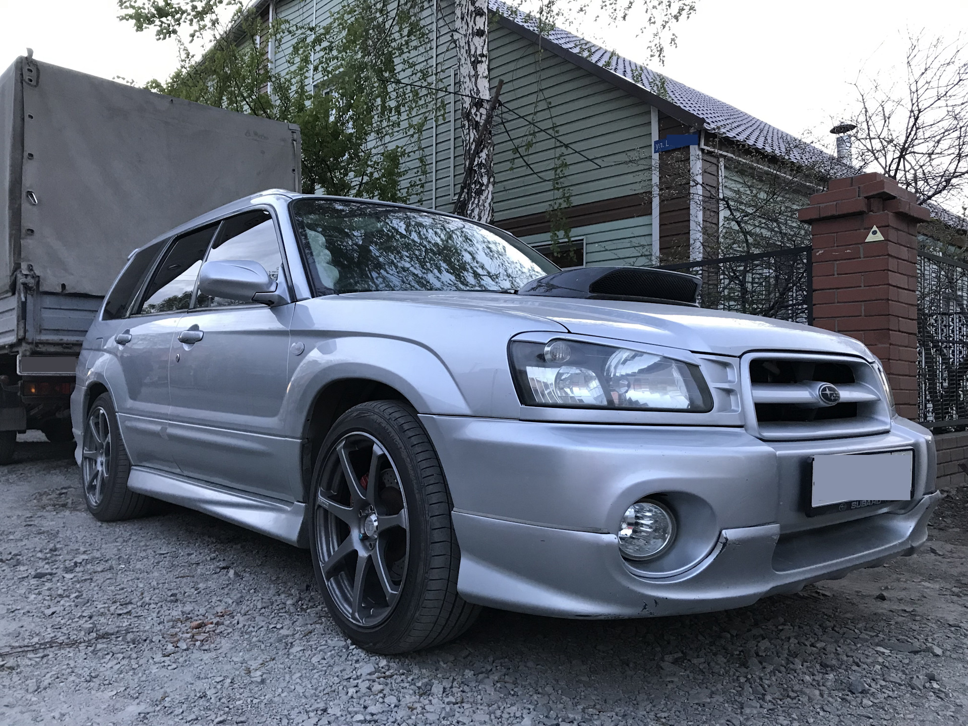 Вибрация при повороте влево при разгоне — Subaru Forester (SG), 2 л, 2002  года | наблюдение | DRIVE2