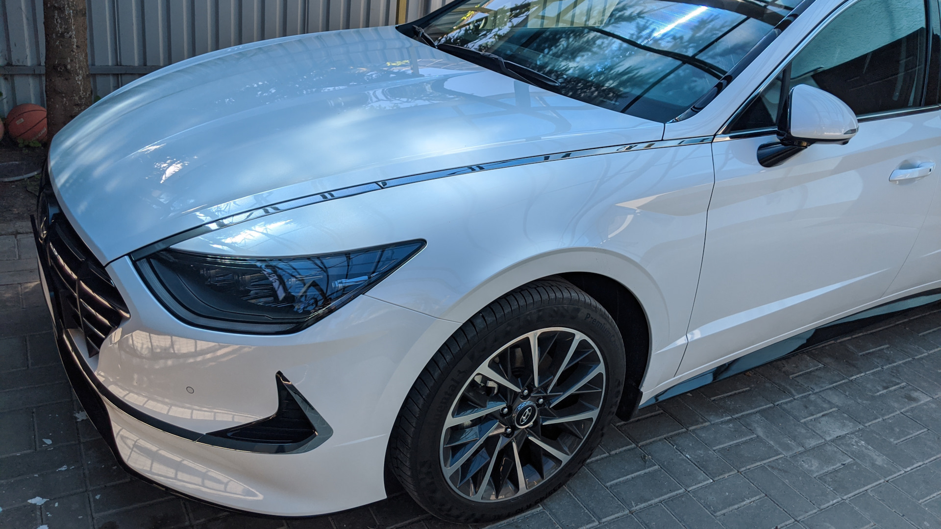 Hyundai Sonata VIII (DN8) 2.5 бензиновый 2020 | White Pearl II на DRIVE2