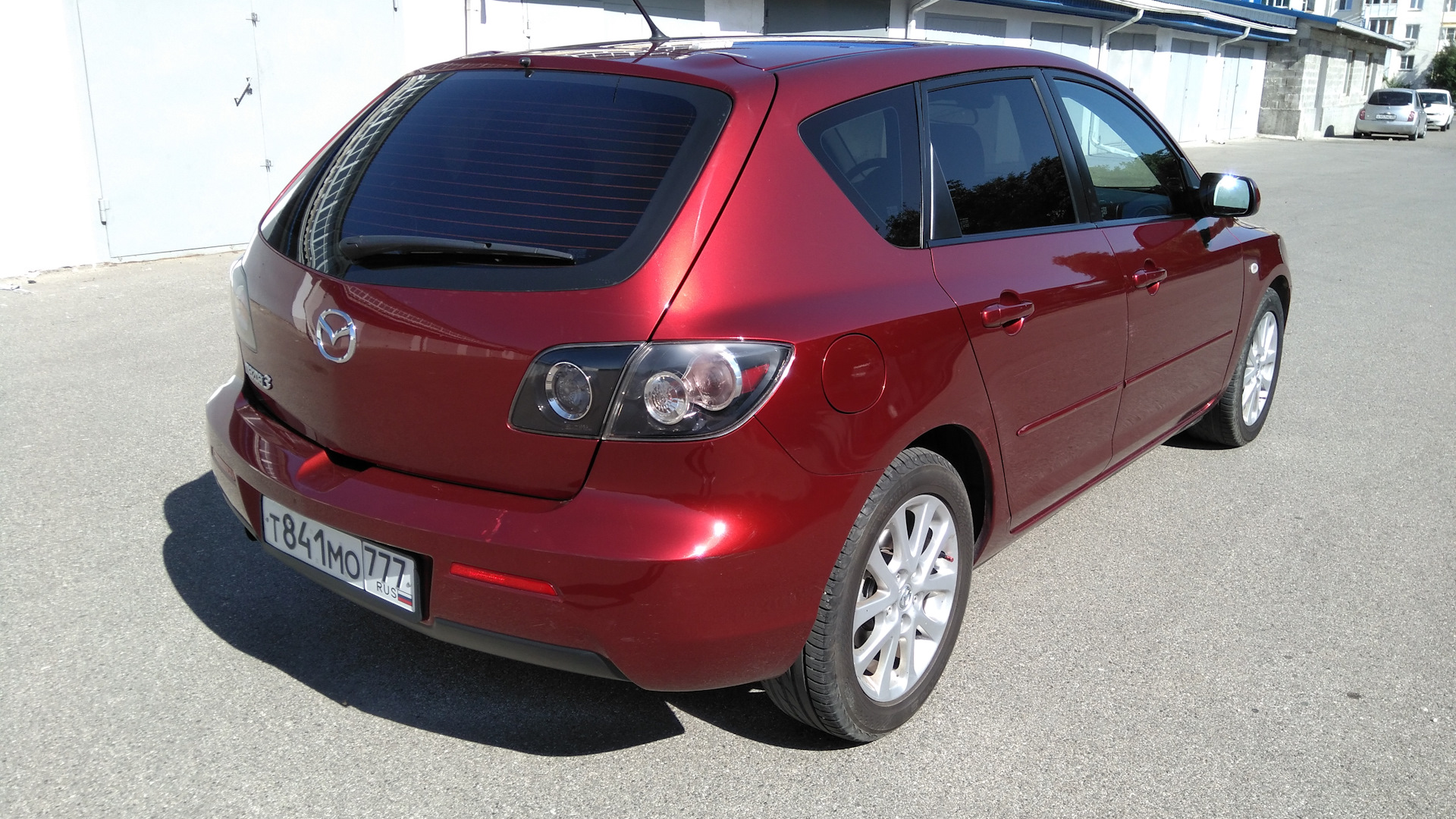 Mazda 3 (1G) BK 1.6 бензиновый 2008 | Спелая вишня на DRIVE2