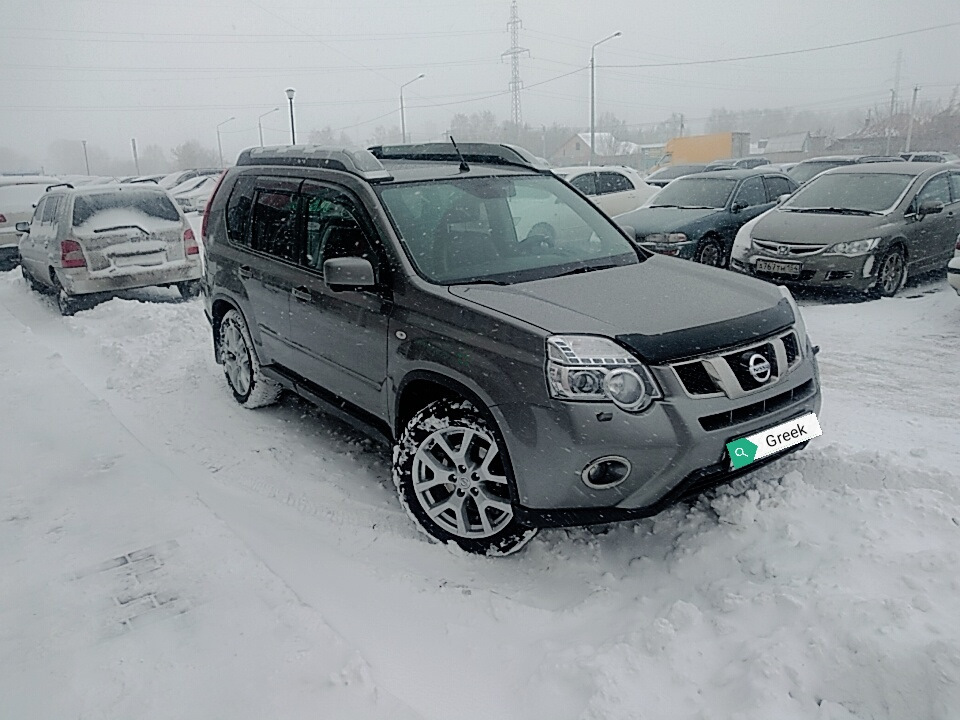 Обкатка зимней резины — Nissan X-Trail II (t31), 2 л, 2012 года | шины ...