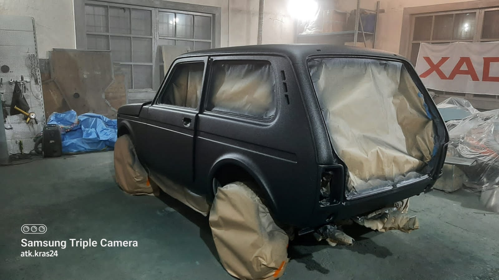 Ниваса в темно зелёный Raptor — Lada 4x4 3D, 1,7 л, 2015 года | тюнинг ...