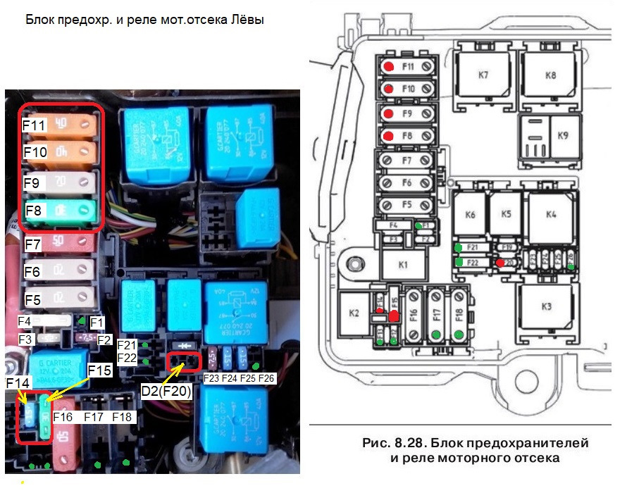 Схема электрическая xray cross