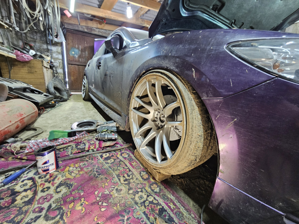 Установка пневмы на переднюю ось — Mazda 6 (3G) GJ, 2 л, 2012 года ...