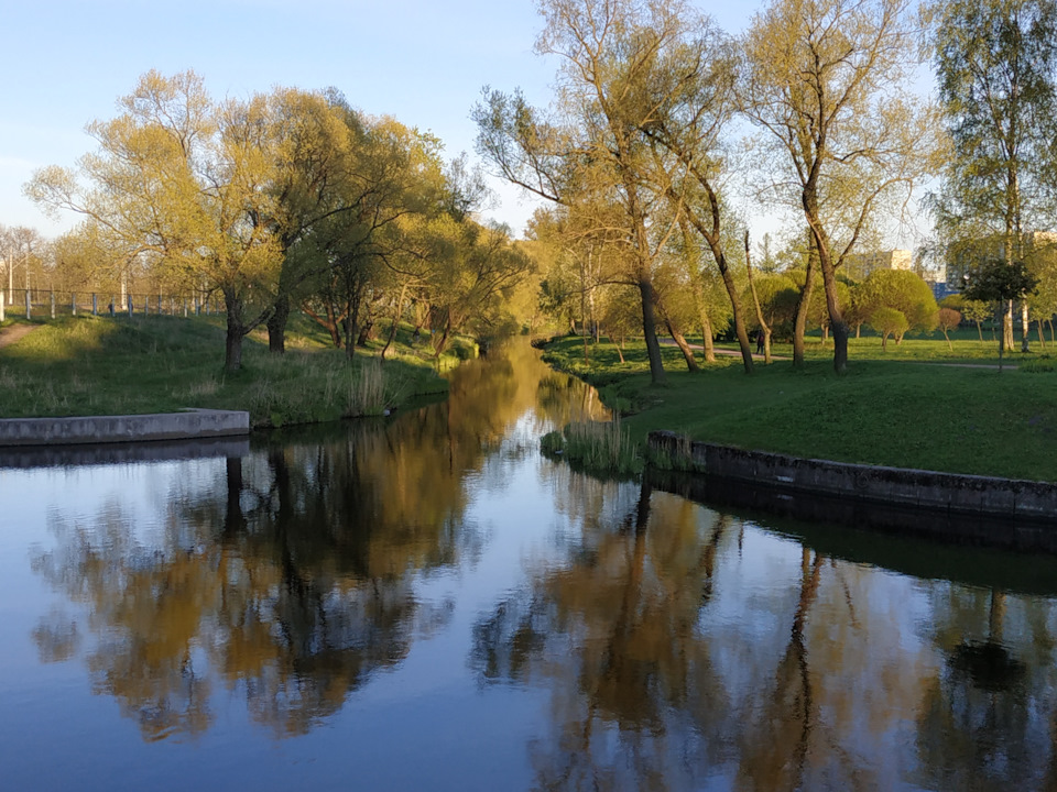 Парки в колпино