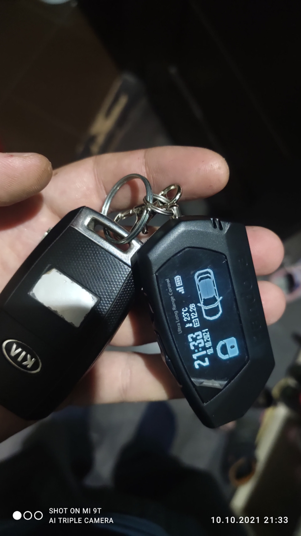 Сигнализация с автозапуском. Pandora dx6x lora. — KIA Ceed SW (2G), 1,6 ...