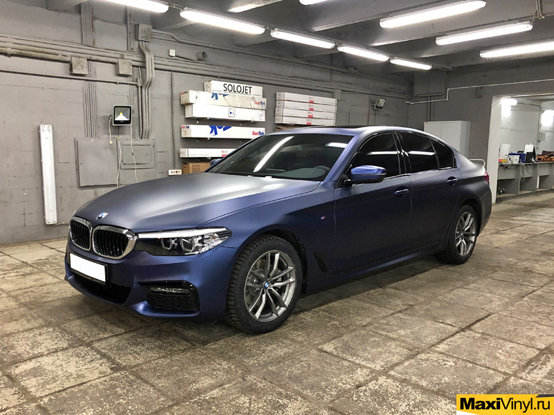 BMW g30 пленка серая