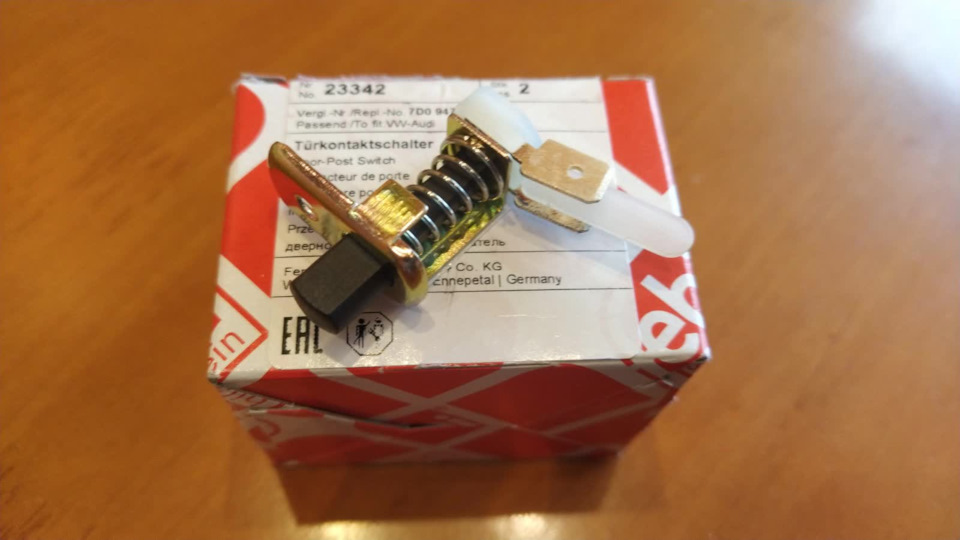 Концевики дверей & резинки к ним — Volkswagen Golf Mk2, 1,8 л, 1986 ...