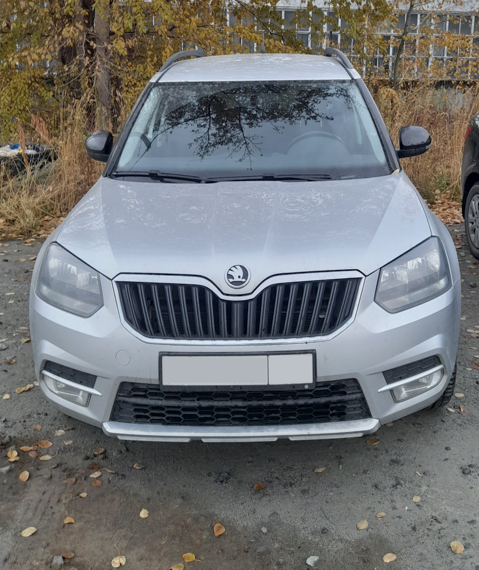 Губа Yeti Sportline — Skoda Yeti, 1,6 л, 2014 года | стайлинг | DRIVE2