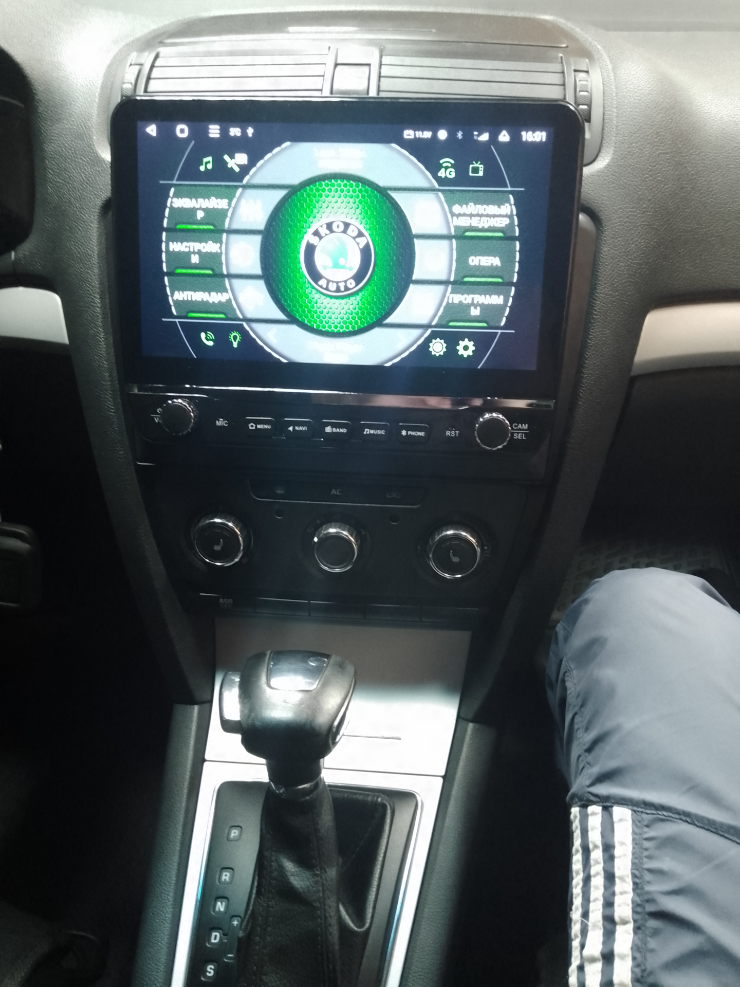Андроид магнитола NAVIFANS TS-18 на Шкода Октавия а5 — Skoda Octavia A5 ...