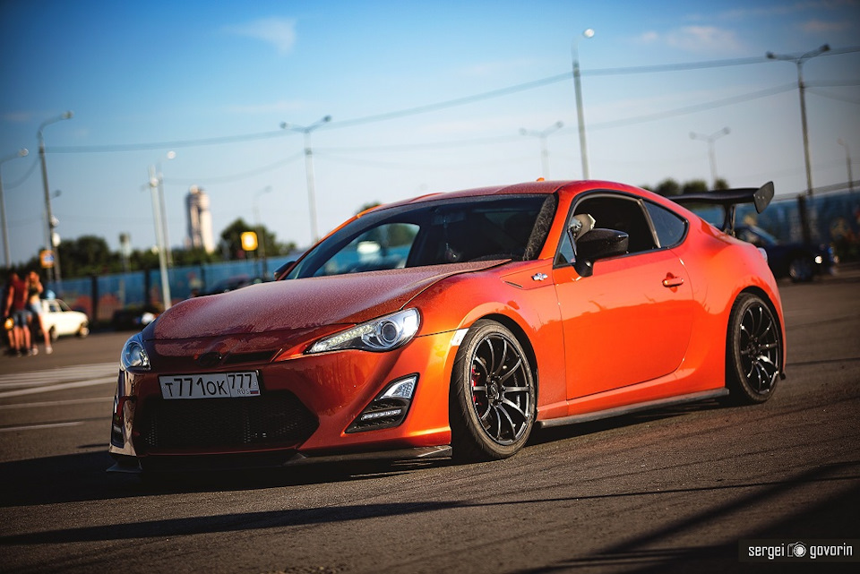 Gt86 Toyota светоотражающая