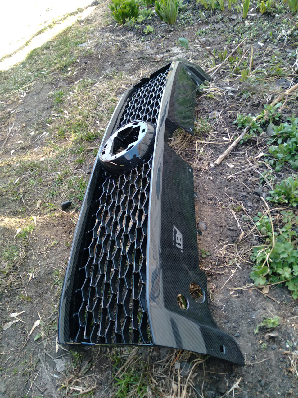 Самодельная решётка радиатора — Volkswagen Teramont, 0,5 л, 2019 года ...