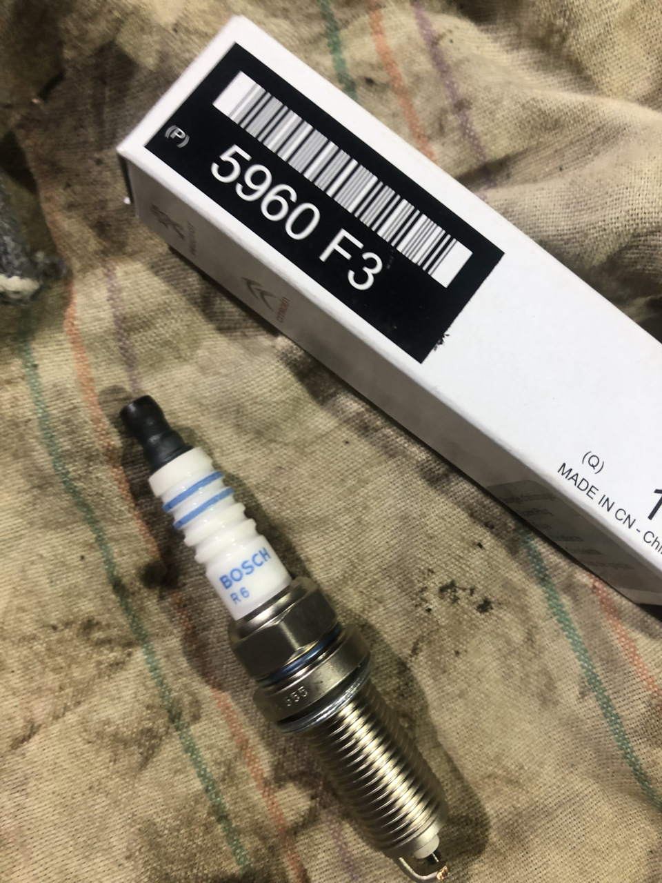5960F3 Свеча зажигания Peugeot Citroen | Запчасти на DRIVE2