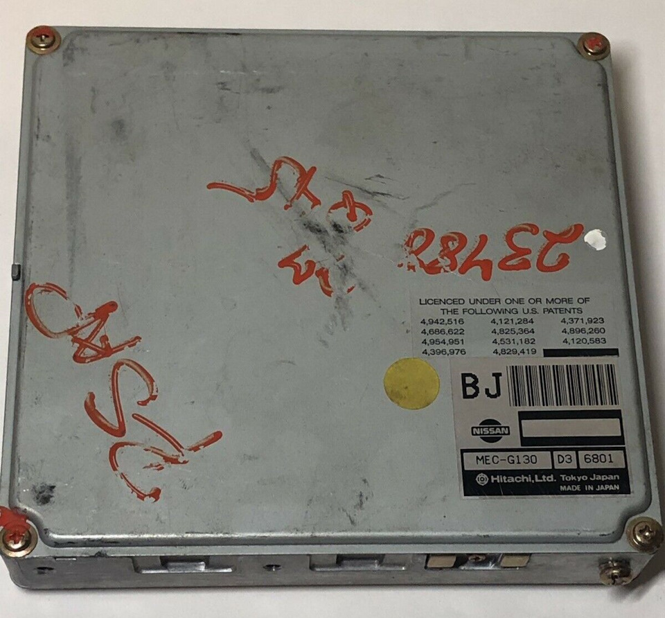 Infinity Q45 1997, engine VH41DE, ECU Hitachi MEC-G130 — отключение ...