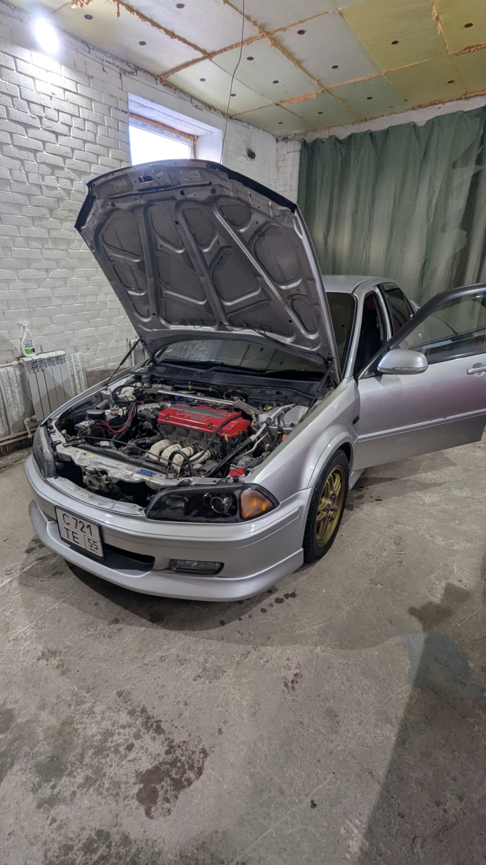 Установка сигнализации Scher-khan mobicar 3 pro — Honda Torneo, 2 л ...