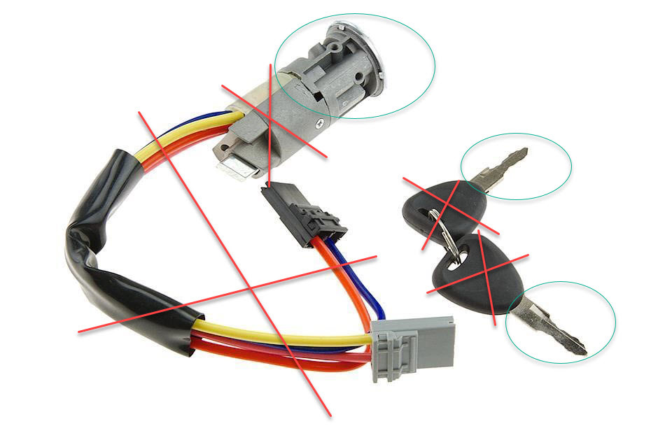 Ремонт замка зажигания Тойота