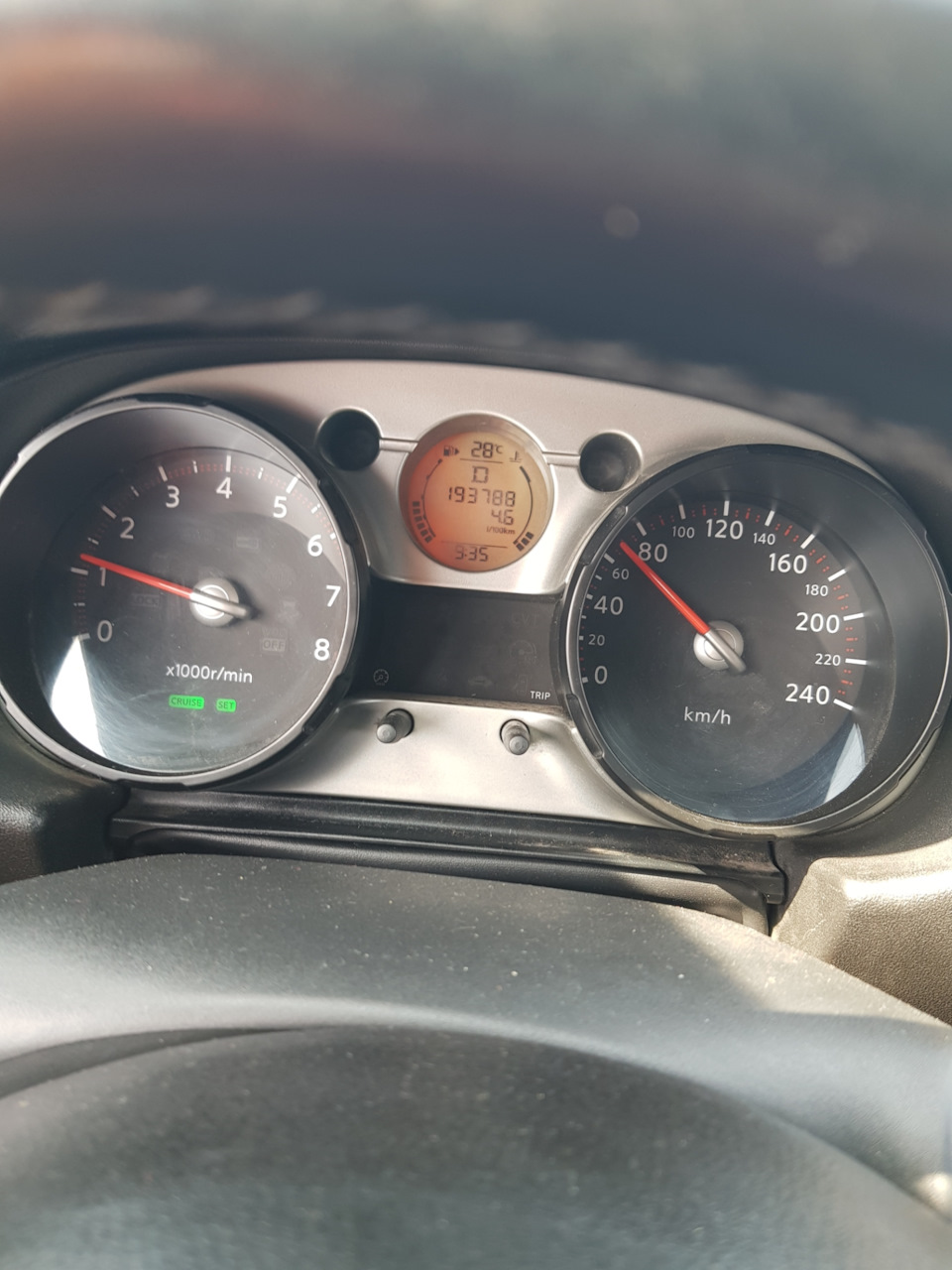 Расход топлива — Nissan Qashqai (1G), 2 л, 2008 года | наблюдение | DRIVE2