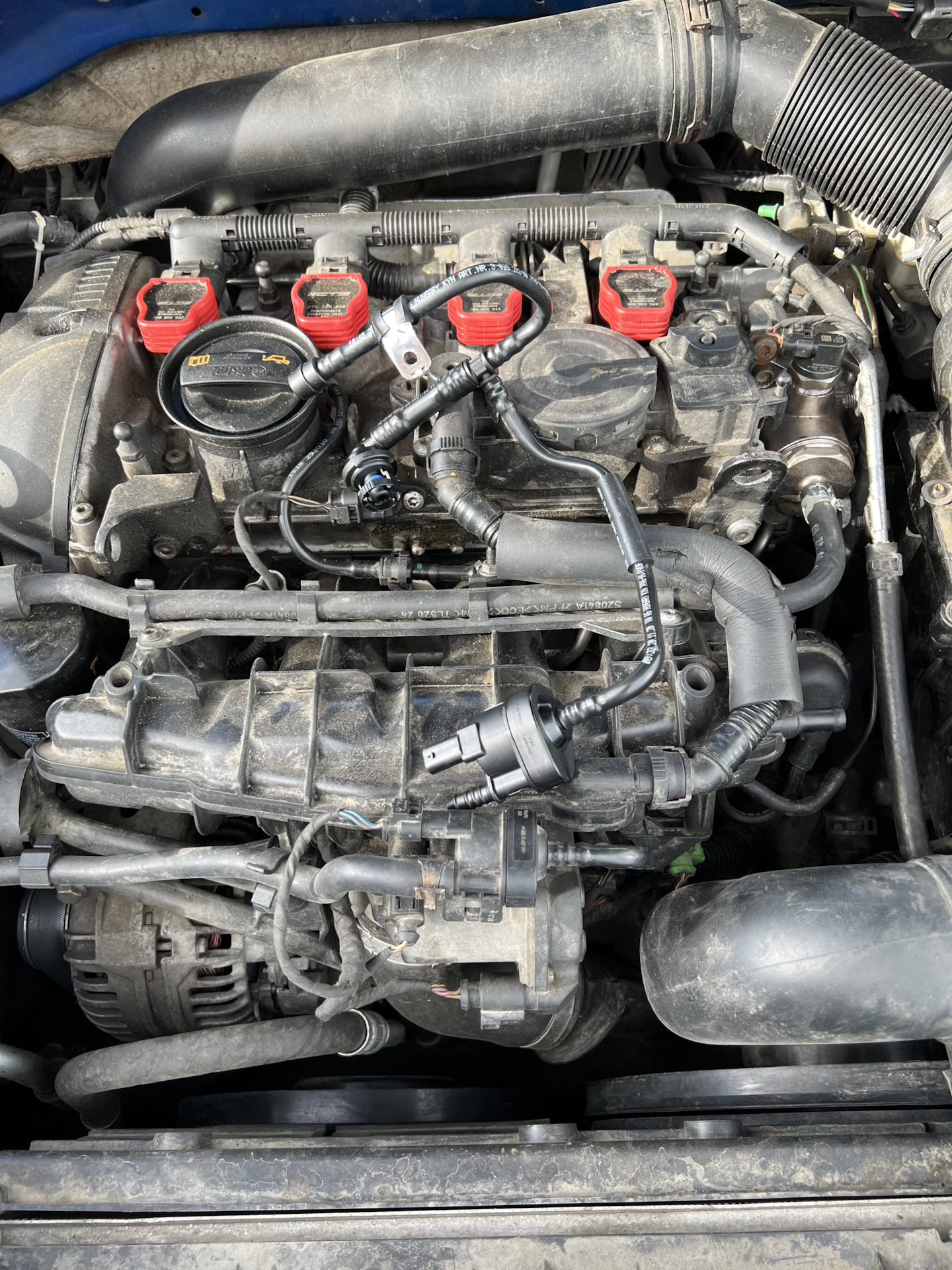 Клапан N80 — Skoda Octavia RS A5 Mk2, 2 л, 2010 года | визит на сервис ...