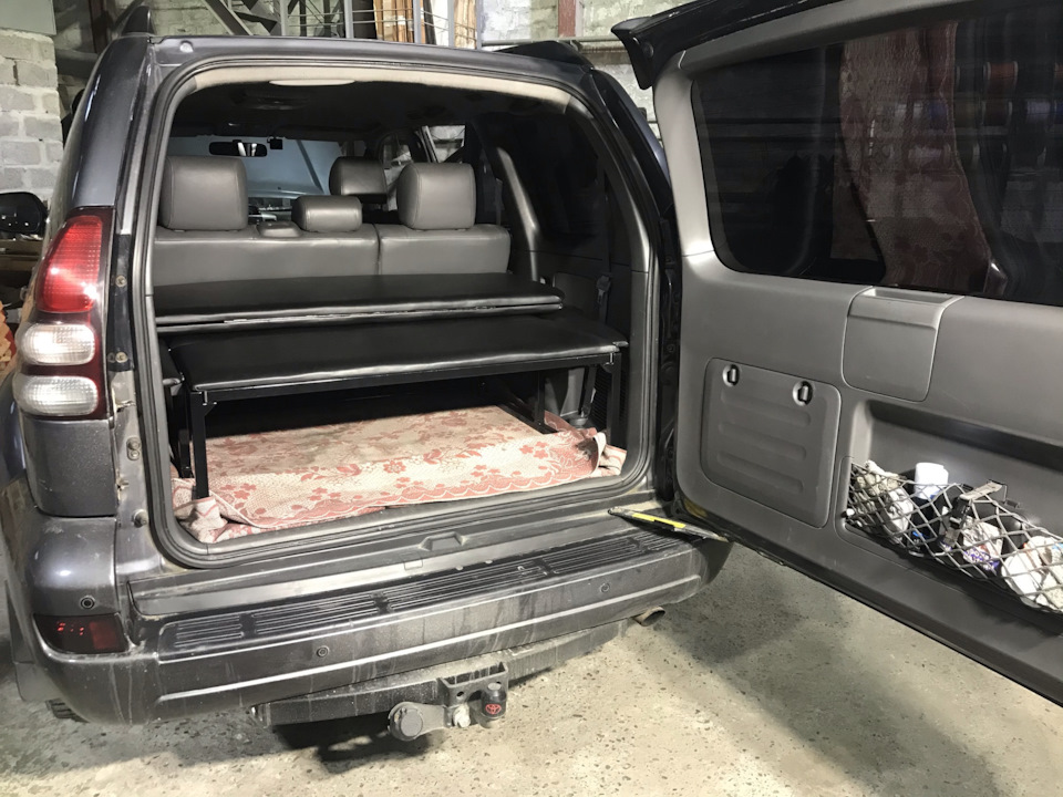 Спальник в Прадо 120 — Toyota Land Cruiser Prado 120-series, 4 л, 2005 года  | своими руками | DRIVE2
