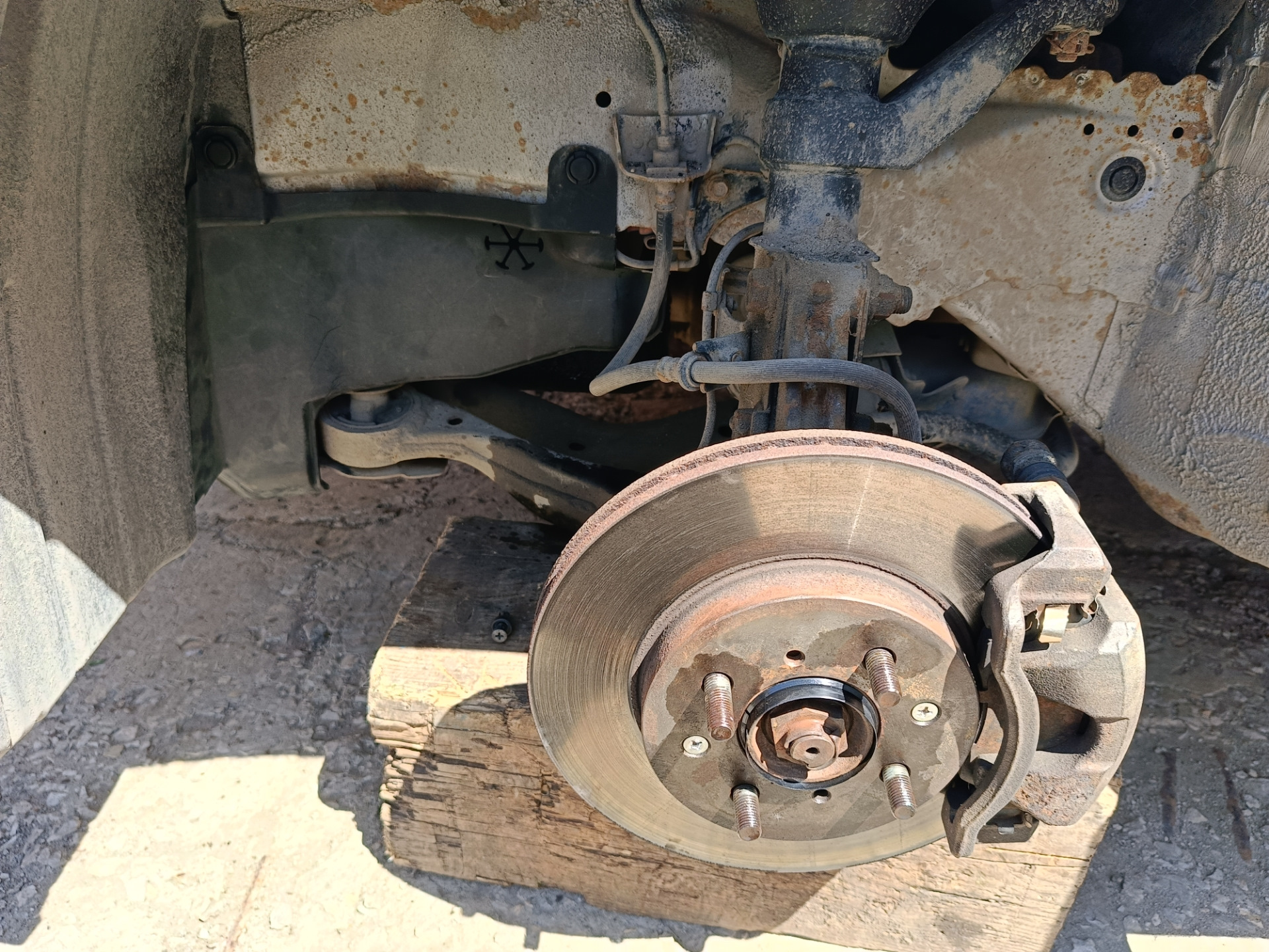 Установка пыльника двигателя "защита") — Honda Civic Ferio (7G), 1,5 л ...