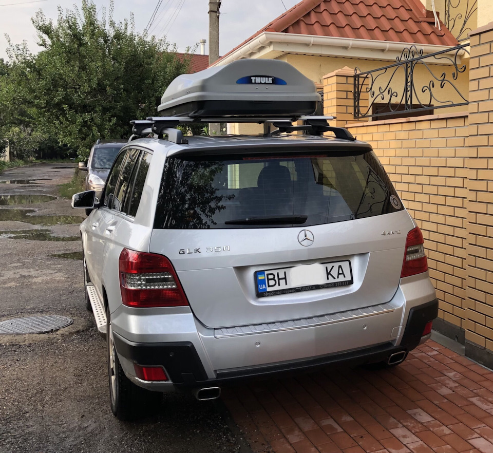 Авто бокс Thule Evolution — Mercedes-Benz GLK-Class (X204), 3,5 л, 2008  года | аксессуары | DRIVE2