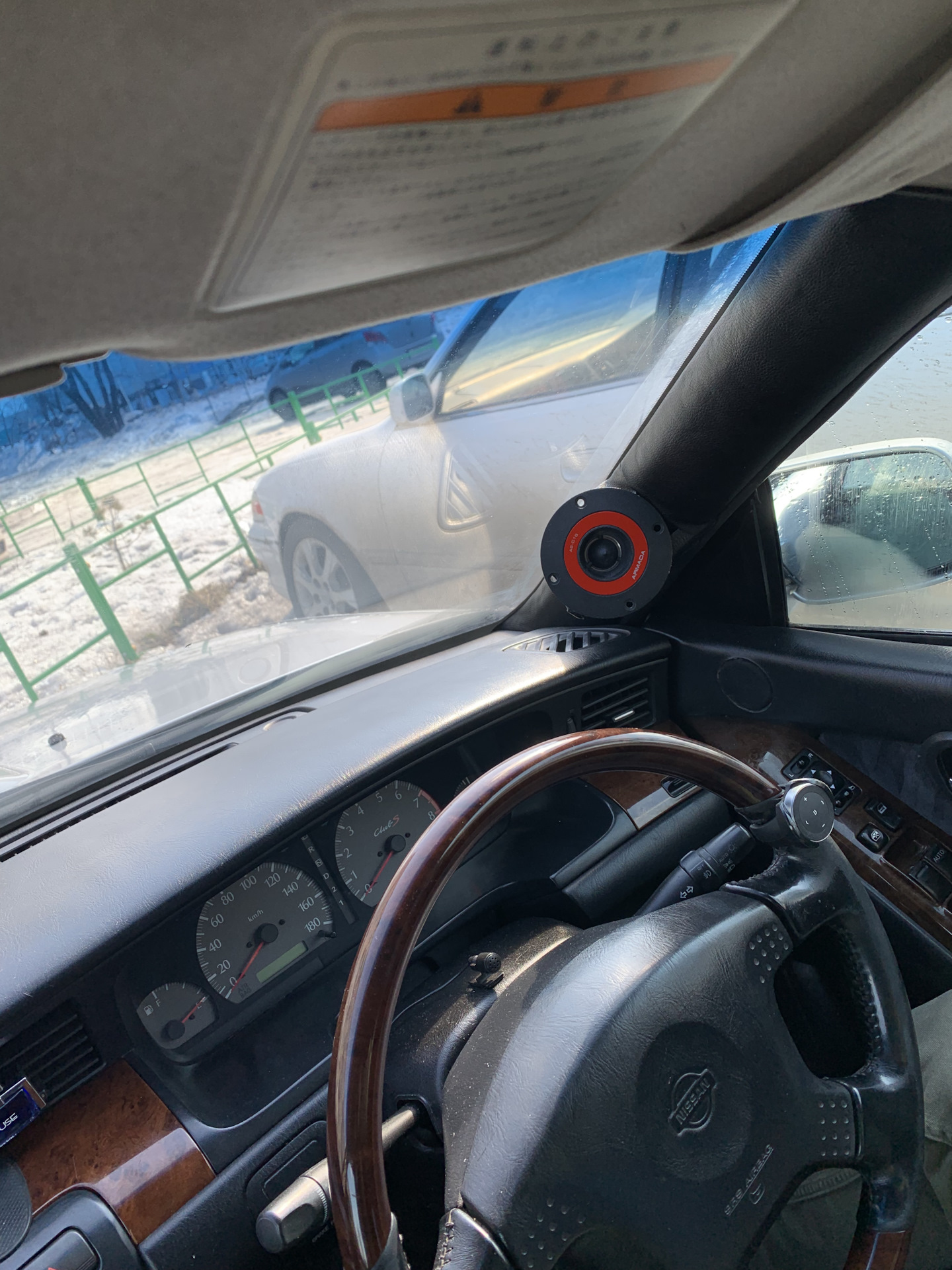 Рупора в стойку Laurel. Урал армада — Nissan Laurel (C35), 2 л, 1998 ...