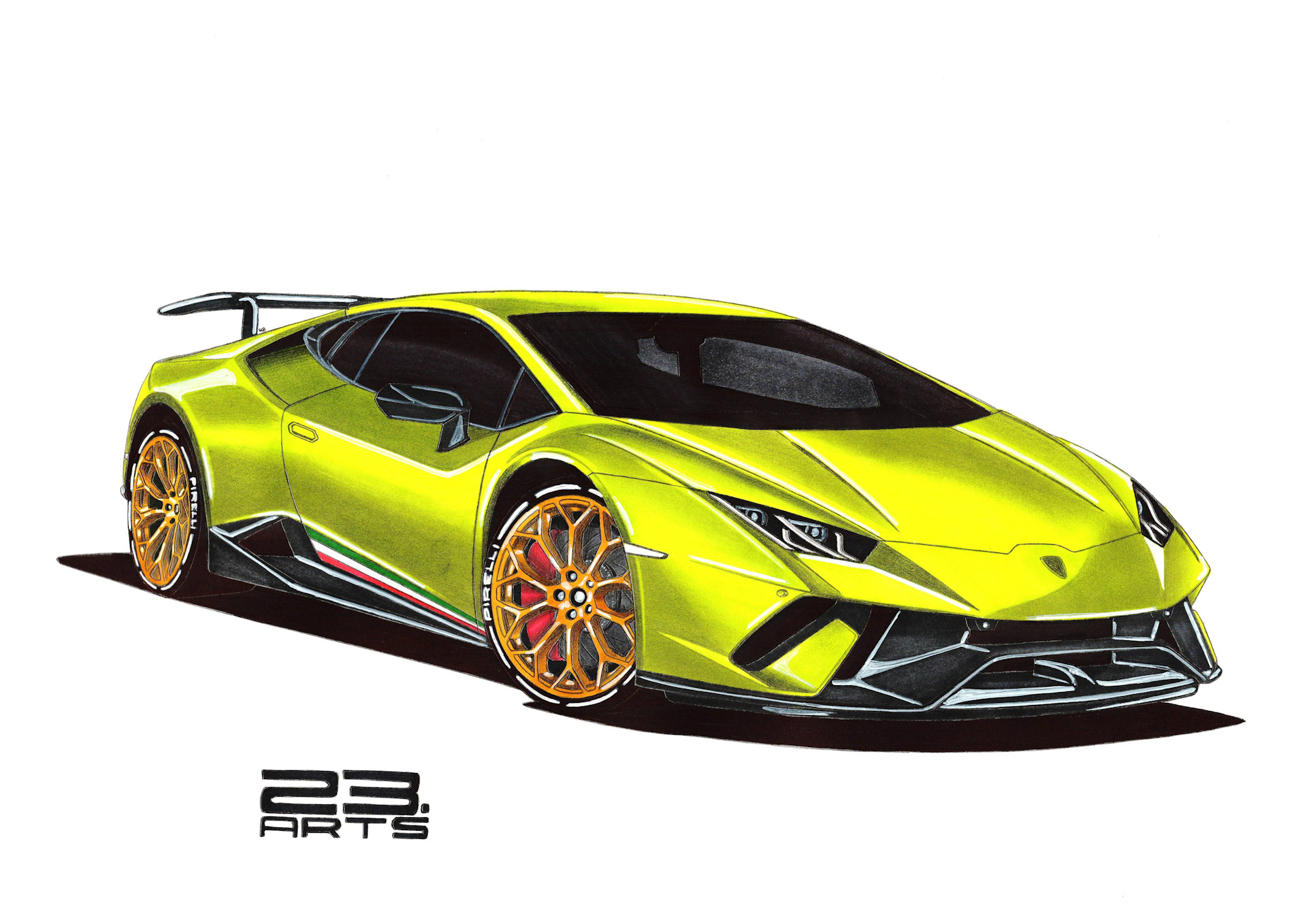 LAMBORGHINI HURACAN подарок сестре — Сообщество «Кабинет Рисования DRIVE2»  на DRIVE2