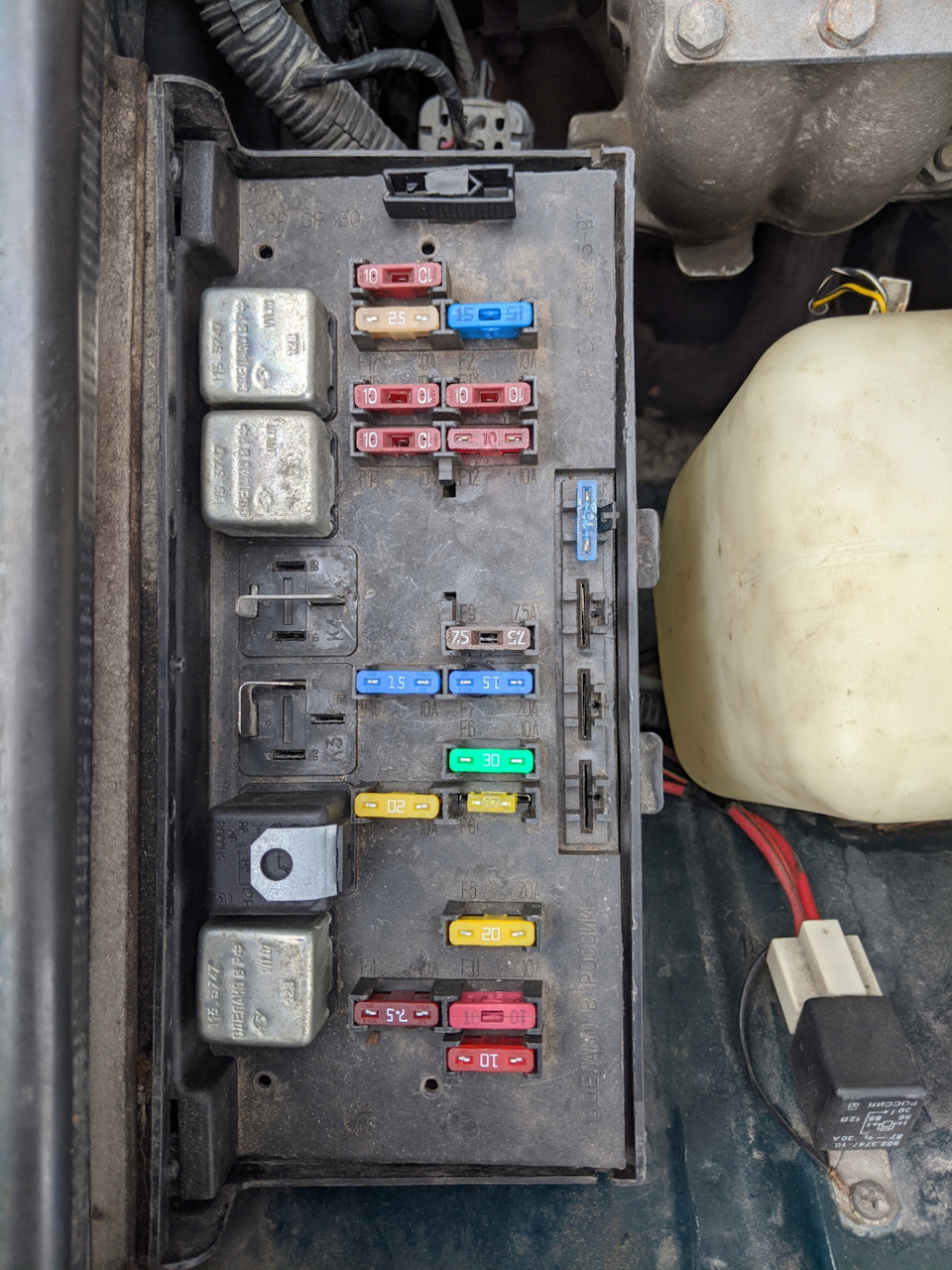 Замена монтажного блока на ваз 2107 (инжектор) — Lada 210740, 1,6 л ...