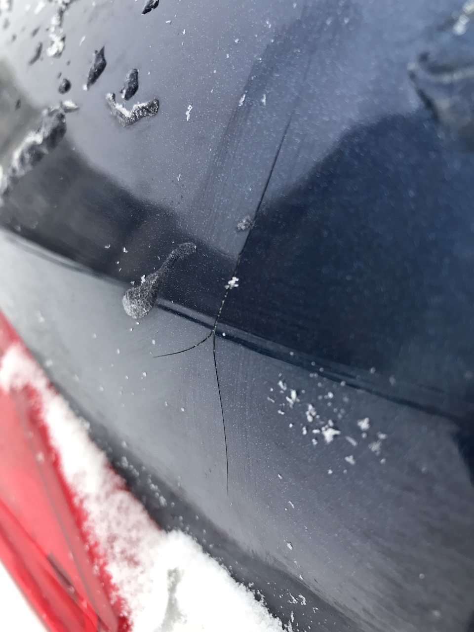 Треснула краска — Lifan Myway, 1,8 л, 2018 года | поломка | DRIVE2