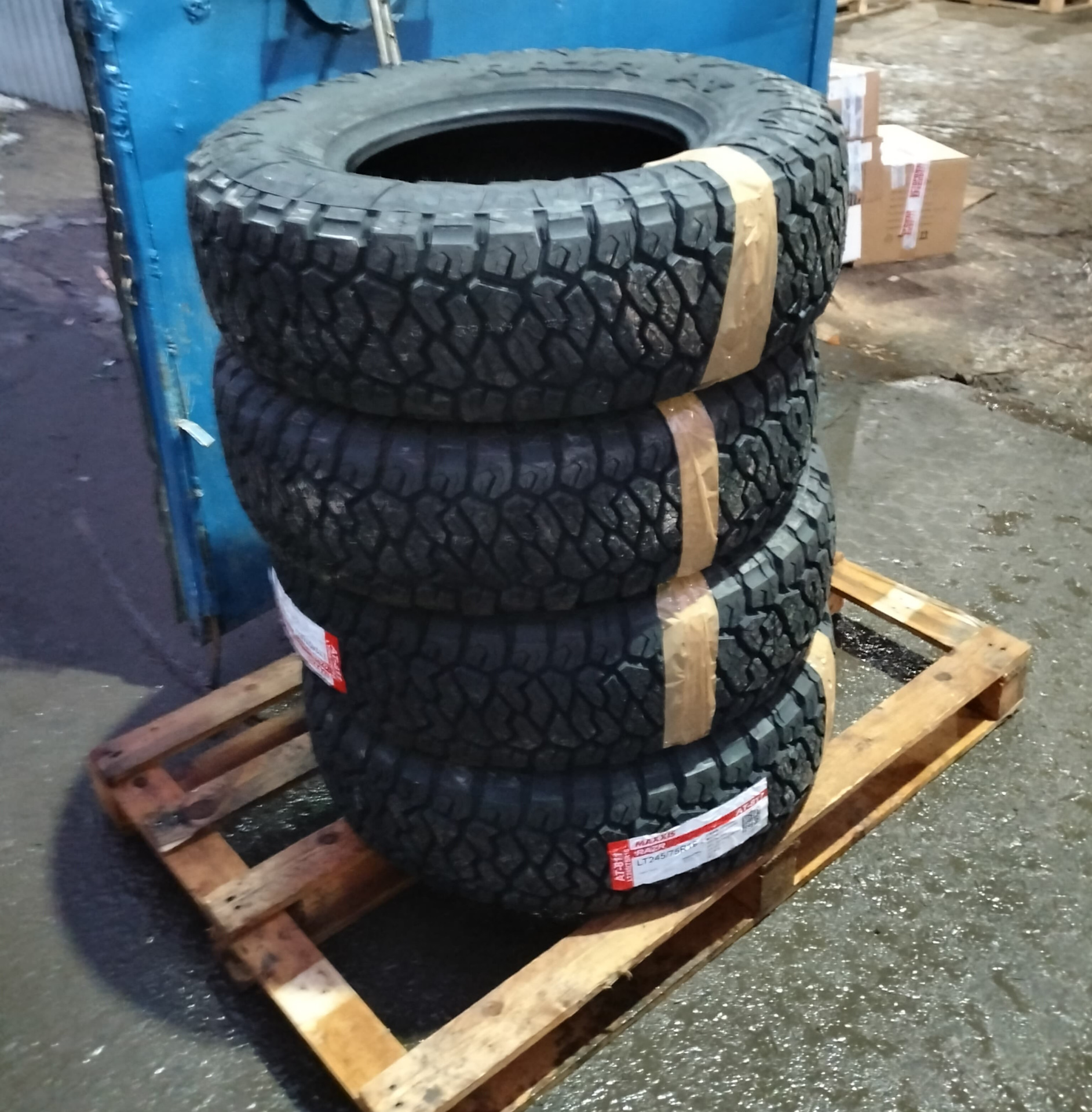 Резина AT 245/75 R16 — УАЗ Patriot, 2,7 л, 2024 года | шины | DRIVE2