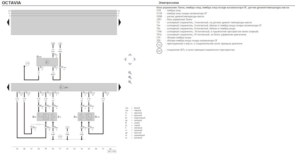 Восстановление проводки датчика уровня масла. — Skoda Octavia A4 Mk1, 1 ...