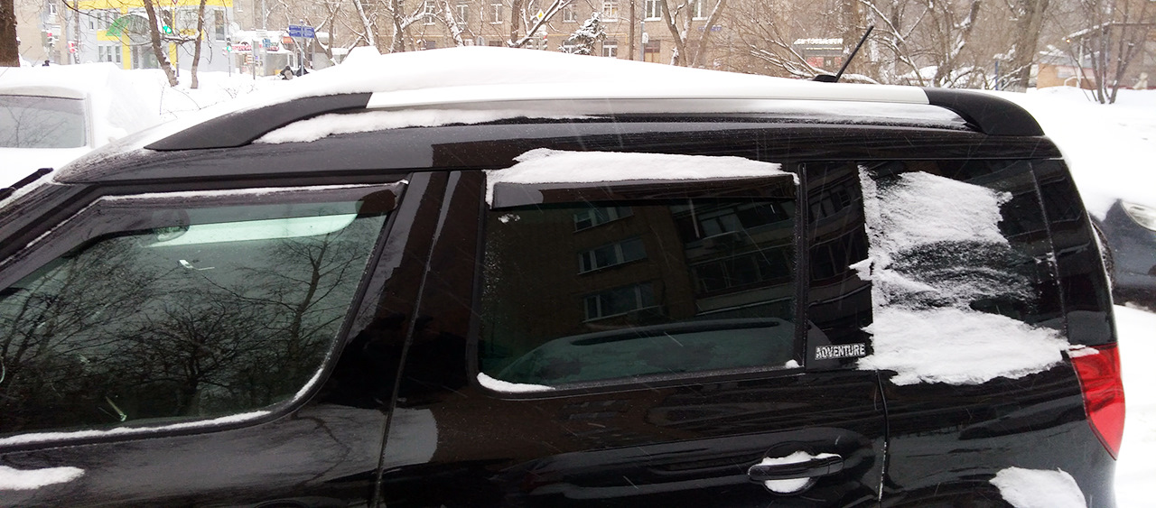 Про обдув заднего стекла и "аэродинамику" Йети — Skoda Yeti, 1,8 л ...